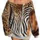 Off-Shoulder Loose Cotton Women's Casual Sexy Sweatshirt