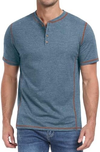 Mens Short Sleeve T-Shirt Cotton Shirt